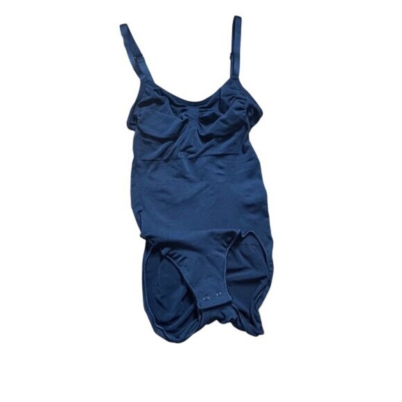 SKIMS Seamless Sculpt Brief Bodysuit S/M (US 2–10) Onyx Black NWOT MSRP $72 - Picture 1 of 8